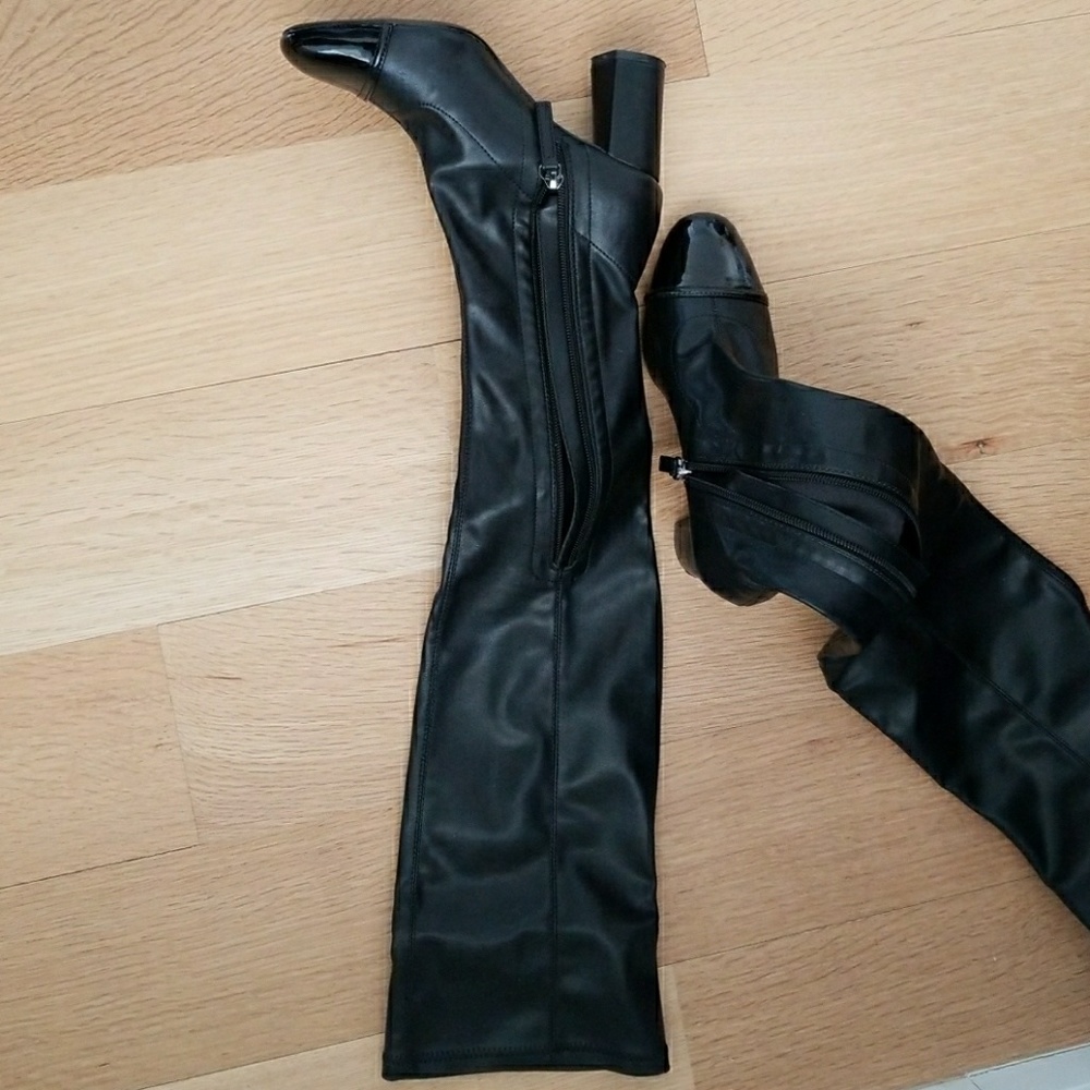 Over the knee boots, wore once.
